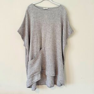 Elizabeth Suzann Harper Tunic Linen Gauze in size OS